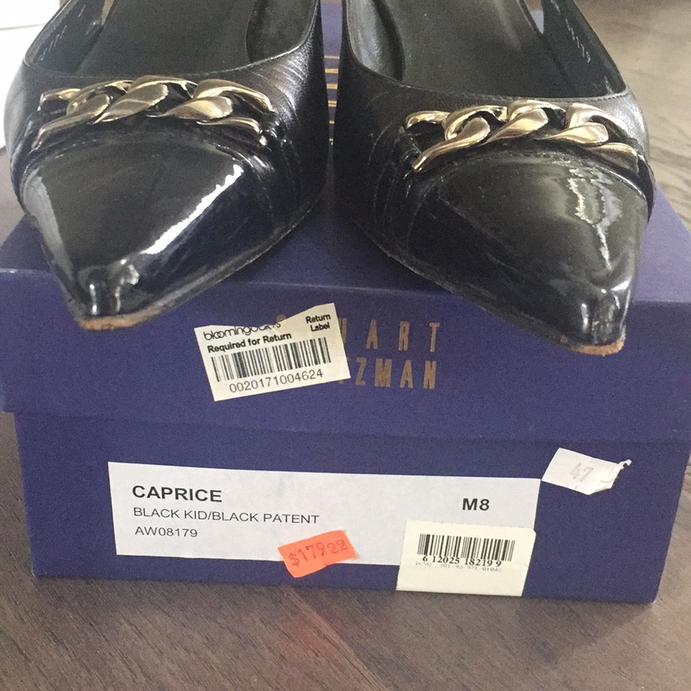 Stuart Weitzman sling back heels in size 8 - Picture 8 of 8